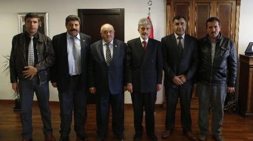 Erzincanlılar Derneği&rsquo;nden Başkan Tuna&rsquo;ya Ziyaret