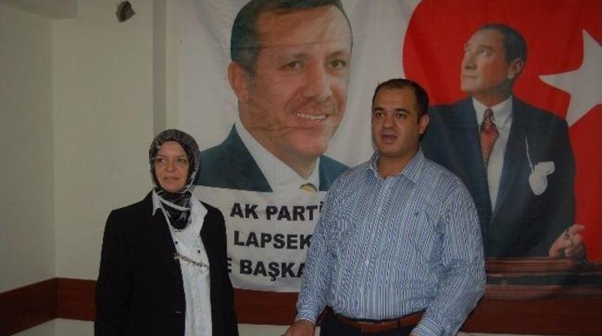 &Ccedil;ardak Beldesinde İlk Kadın Aday Adayı Ak Parti'den