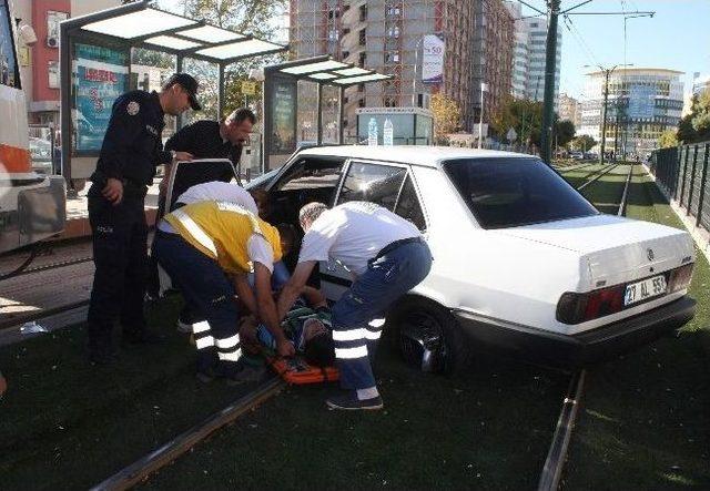 Gaziantep’te Trafik Kazası: 1 Yaralı