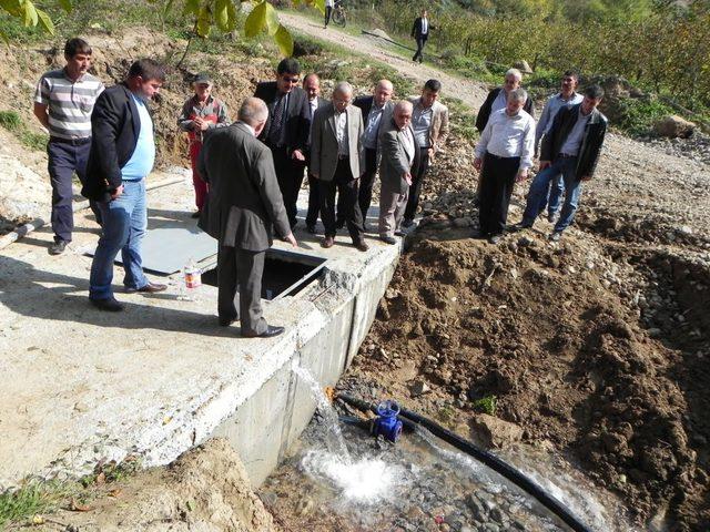 İçme Suyu Sorunu Çözülen Köylerde Çifte Bayram Var