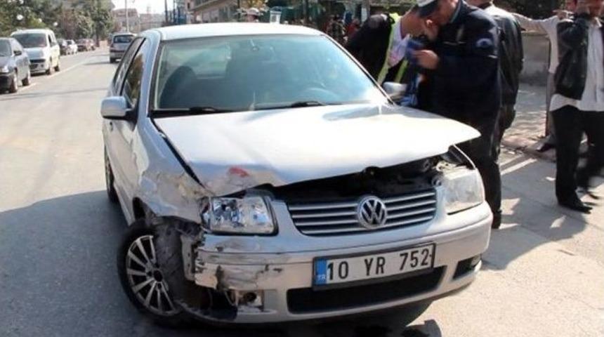 Akyazı&rsquo;da Trafik Kazası: 1 Yaralı