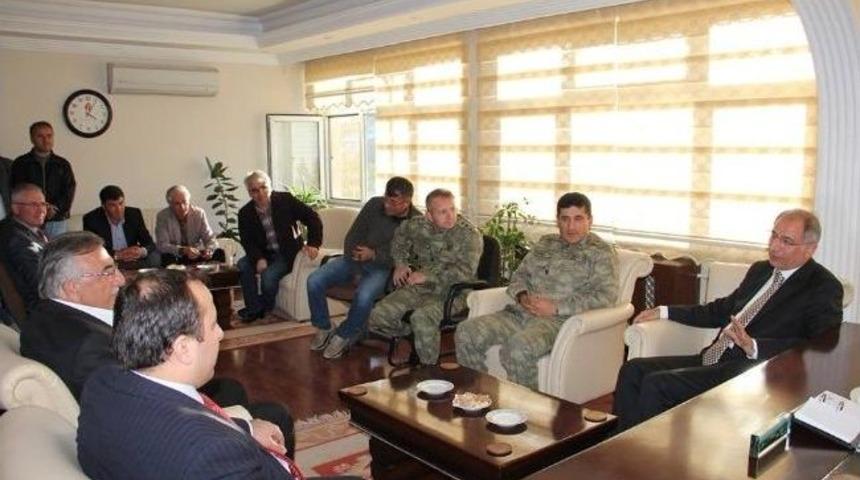 Başbakanlık M&uuml;steşarı Ala, Oltu'da İncelemelerde Bulundu