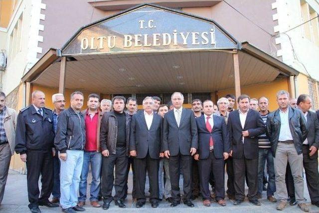 Başbakanlık Müsteşarı Ala, Oltu'da İncelemelerde Bulundu