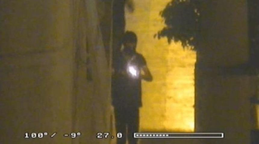 Polise molotoflu saldırı MOBESE kameralarında