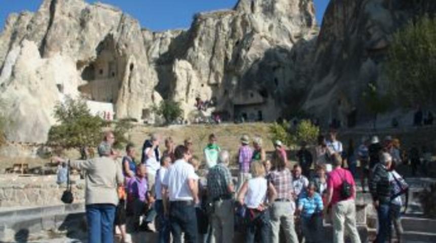 Kapadokya&rsquo;ya Bayramda Turist Aktı