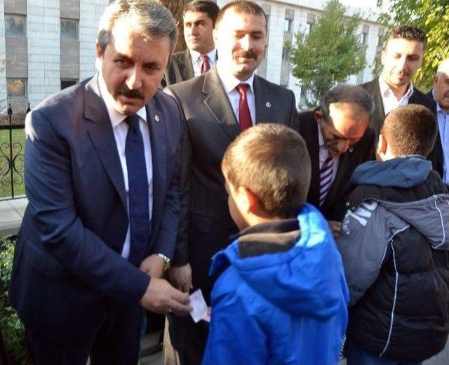 Bbp Genel Başkanı Destici, Bayram Namazını Tacettin Dergahı’nda Kıldı 1