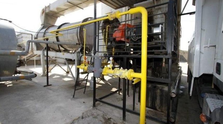 Asfalt Şantiyesi &Ccedil;evre Dostu &Uuml;retime Ge&ccedil;ti