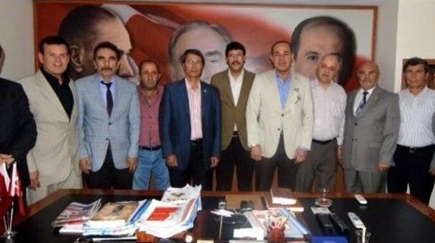 Hala&ccedil;oğlu&rsquo;ndan İzgioğlu&rsquo;na Ziyaret