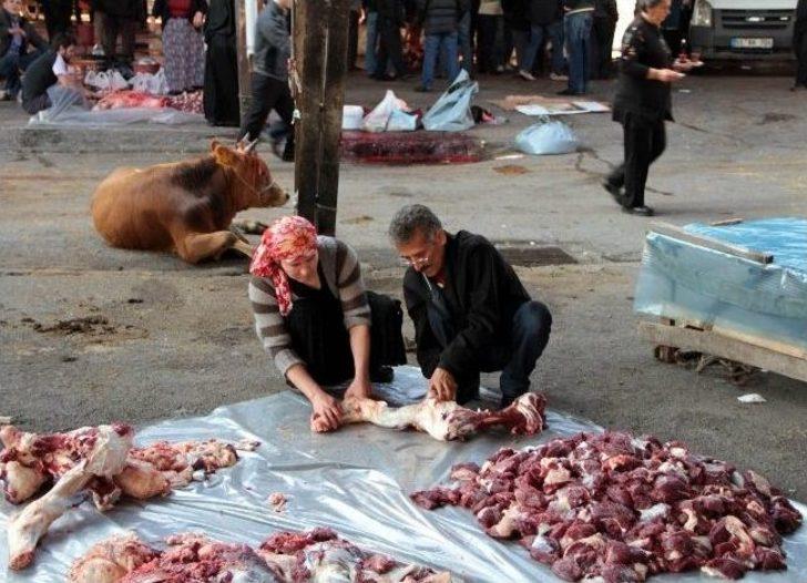 Samsun’da Kurbanlıklar Kesilmeye Başlandı G2