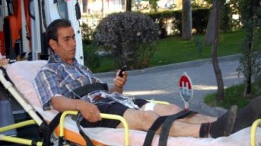 Bacağını Kesen Acemi Kasap Sedye Üzerinde Bayram Mesajı Okudu