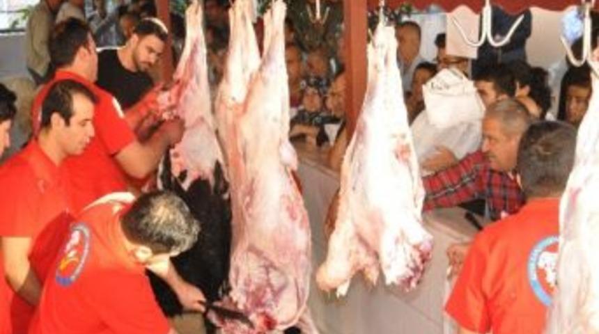 Alanya'da Kesimler Belediye Alanında Yapıldı