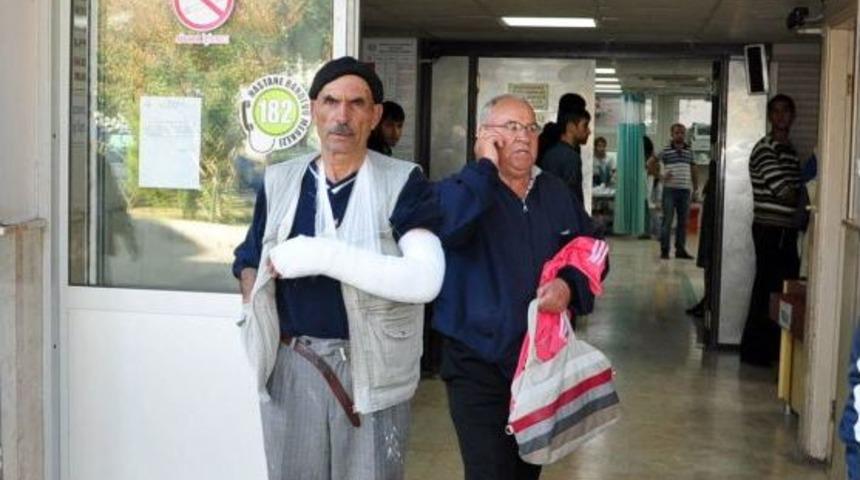 Kendisini Yaralayan Acemi Kasaplar Hastanelere Akın Etti