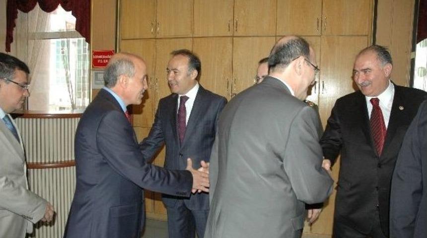 Protokol &Ouml;ğretmenevinde Bayramlaştı