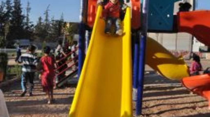 Reyhanlı'da Parklar A&ccedil;ılmaya Başladı