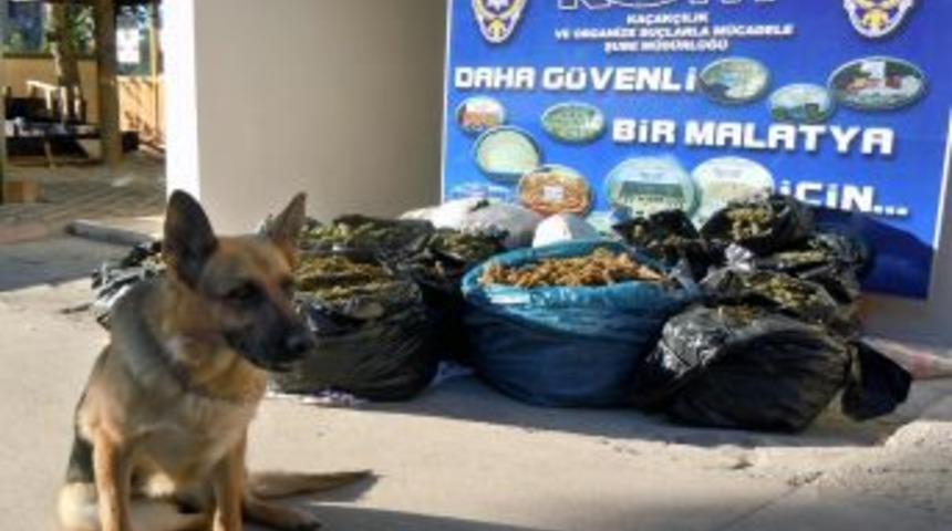 Kapanla Durdurulan Otomobilde 97 Kilo Esrar Ele Ge&ccedil;irildi