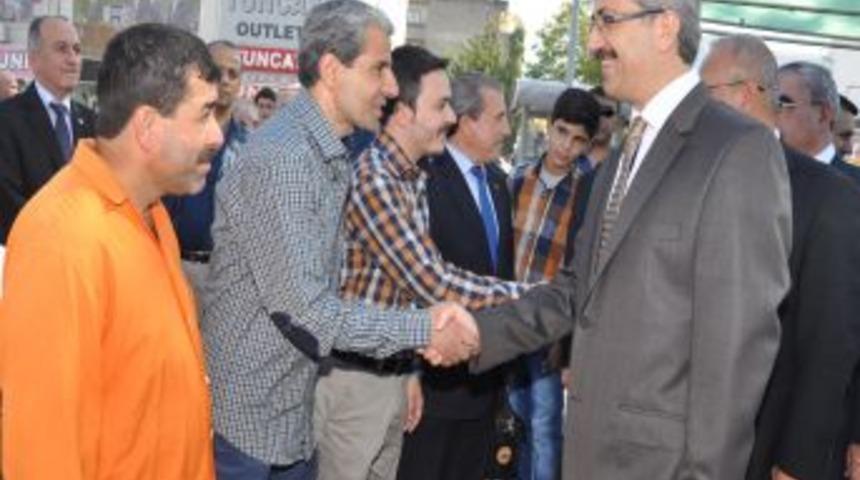 Vali Oduncu, Bayramı Osmaniyelilerle Kutladı