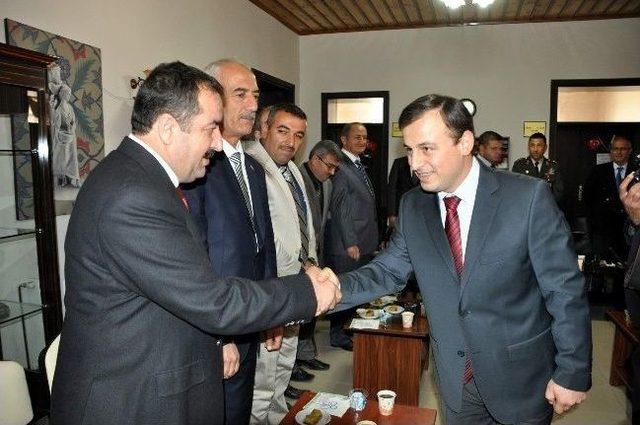 Suşehri&rsquo;nde Bayramlaşma Programı D&uuml;zenlendi 1