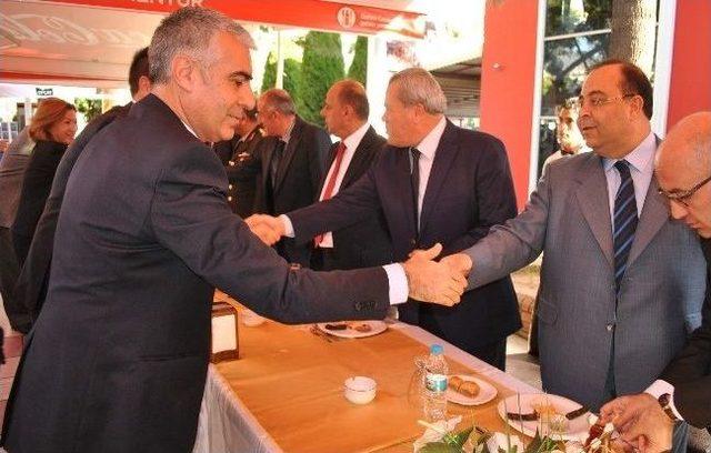 Aydın Protokol&uuml; Bayramlaştı 3