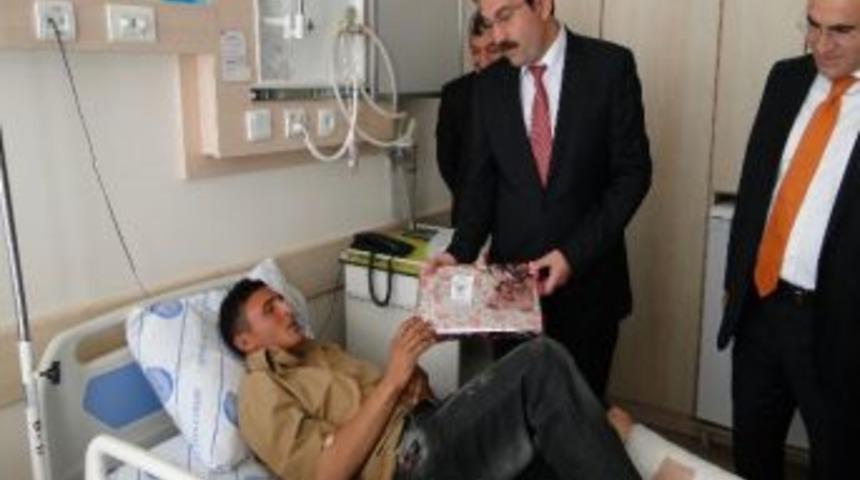 Sungurlu&rsquo;da Acemi Kasaplar Acil Servise Koştu