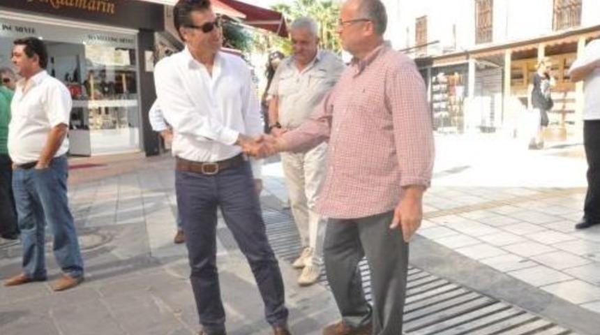 Başkan Mehmet Kocadon&rsquo;dan Esnafa Bayram Ziyareti