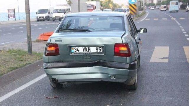 Ordu'da Trafik Kazası: 1 Yaralı