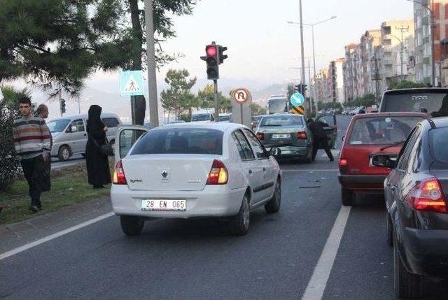 Ordu'da Trafik Kazası: 1 Yaralı