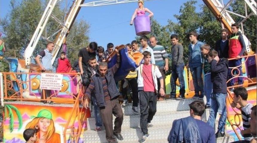 Bindiği Gondolda Hastanelik Oldu