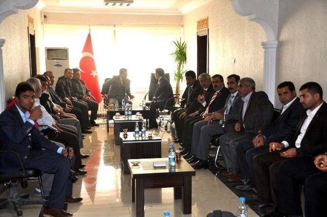 Ak&ccedil;akale Kaymakamlığında Bayramlaşma 1