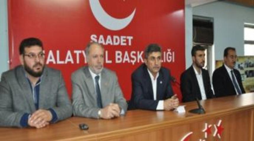 Saadet Partisi Malatya İl Teşkilatı Bayramlaştı
