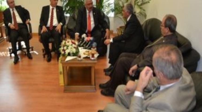 Mhp&rsquo;de Partiler Arası Bayramlaşma