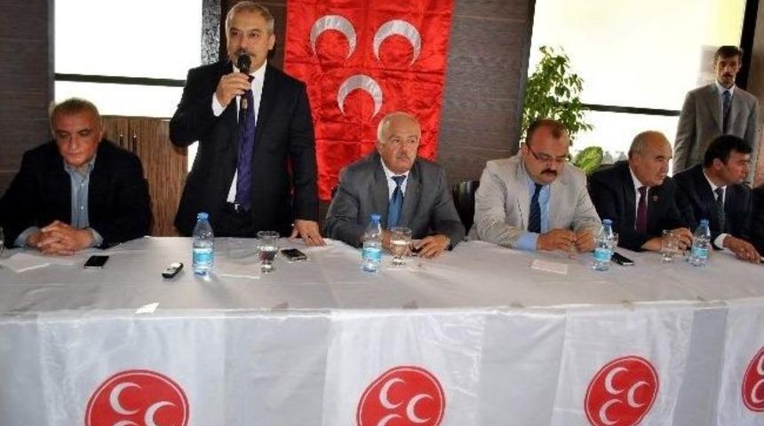 Aydın Mhp Bayramlaşmada Bir Araya Geldi