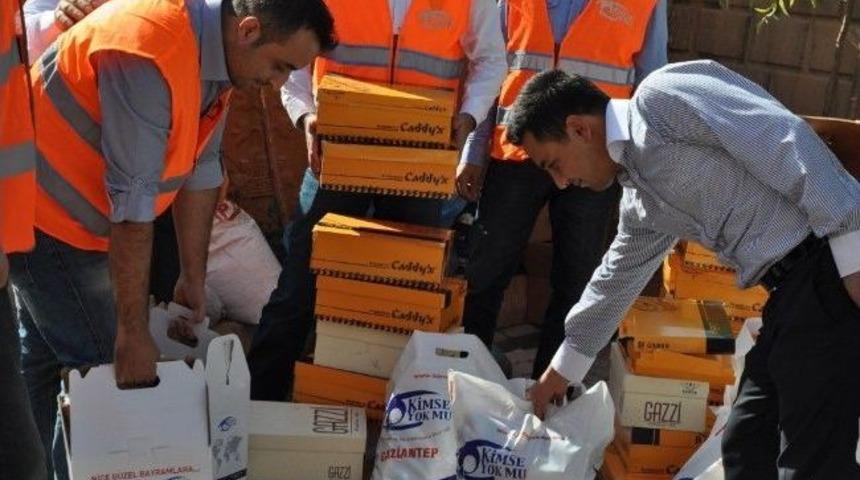 Silopi&rsquo;de 800 Aileye Kurban Eti Yardımı Yapıldı