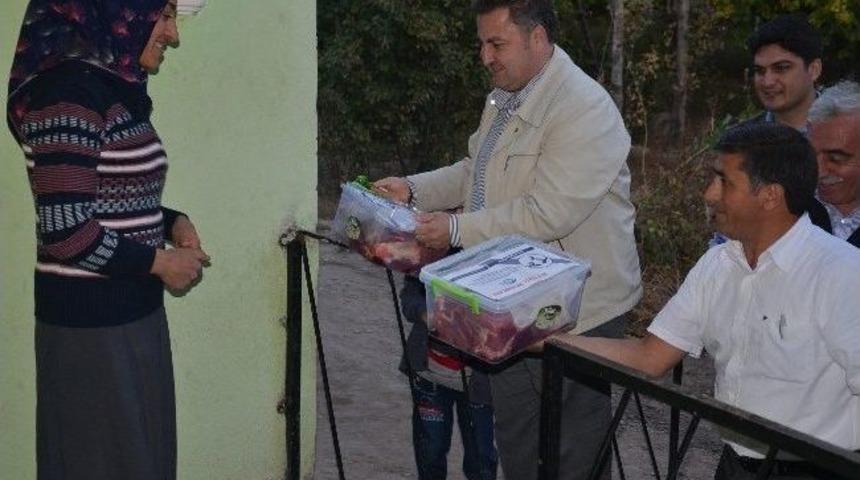 Iğdır&rsquo;da 3 Bin Aileye Kurban Eti Yardımı