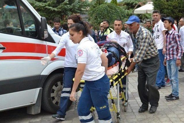 Turgutlu’da Trafik Kazası: 1 Yaralı