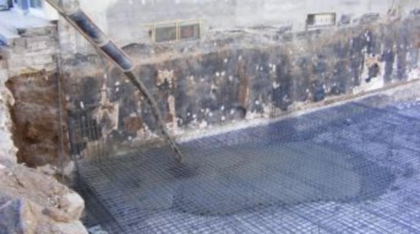 200 Kişilik Yurdun Temeli Dualarla Atıldı