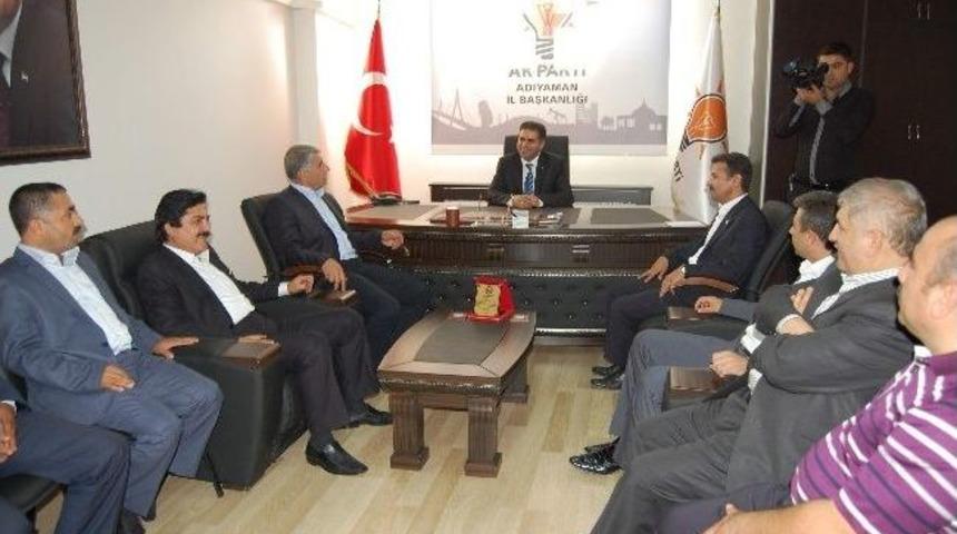 Memur-sen&rsquo;den, Ak Parti İl Başkanlığına Teşekk&uuml;r Plaketi