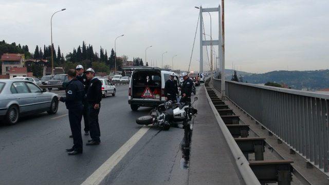 K&ouml;pr&uuml;de Kaza Yapan Polis Memuru Şehit Oldu 1