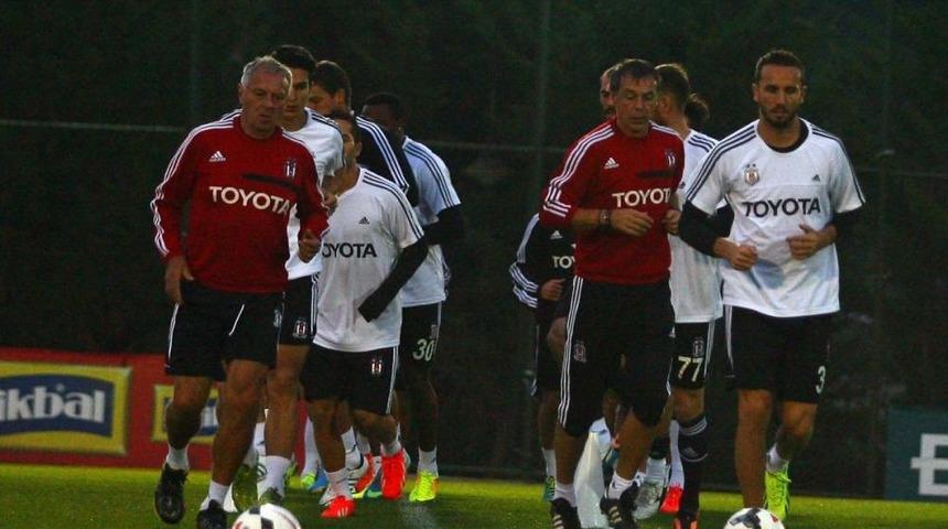 Beşiktaş'ta, &Ccedil;aykur Rizespor Ma&ccedil;ı Hazırlıkları Devam Ediyor