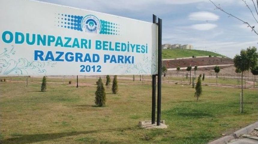 Odunpazarı Belediyesi'nin Razgrad Parkı &Ccedil;alışmalarında Sona Gelindi