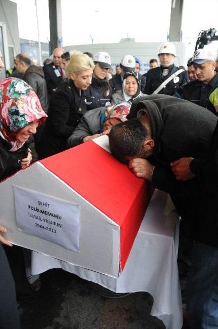 Şehit Polisin Cenazesi Memleketine Gönderildi G5