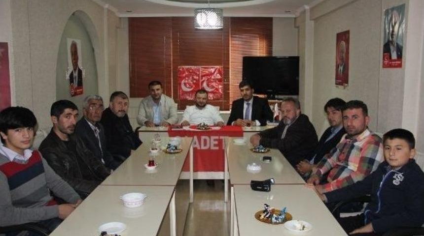 Saadet Partisi'nde Bayramlaşma