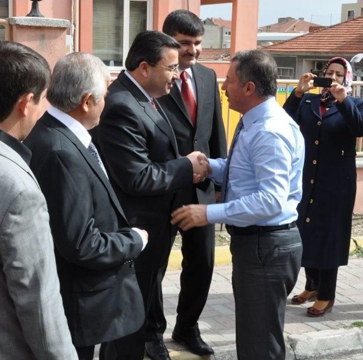 &Ouml;zdağ Kırkağa&ccedil;&rsquo;ta Bayramlaşma Programına Katıldı