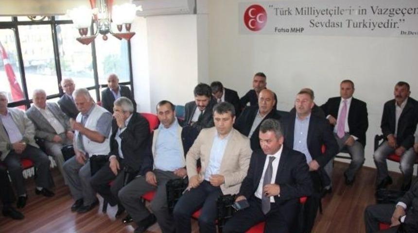 Fatsa Mhp&rsquo;de Coşkulu Bayramlaşma