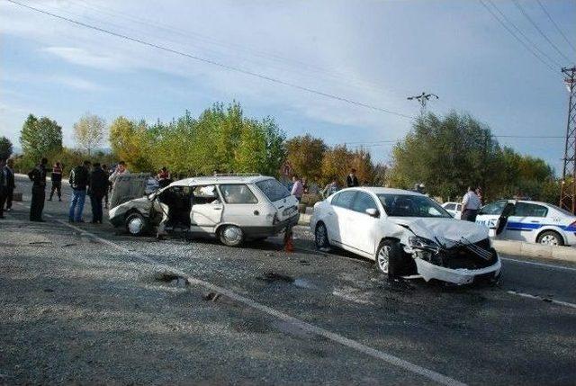 Taşköprü’de Kaza: 4 Yaralı