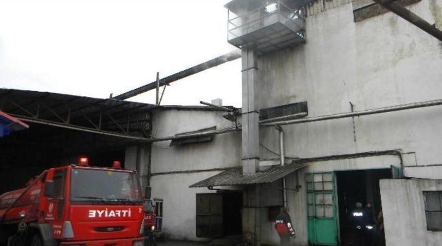 Edirne&rsquo;de Yağ Fabrikasında Yangın &Ccedil;ıktı