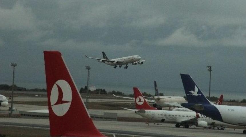 Thy U&ccedil;ağının Motoruna Kuş &Ccedil;arptı