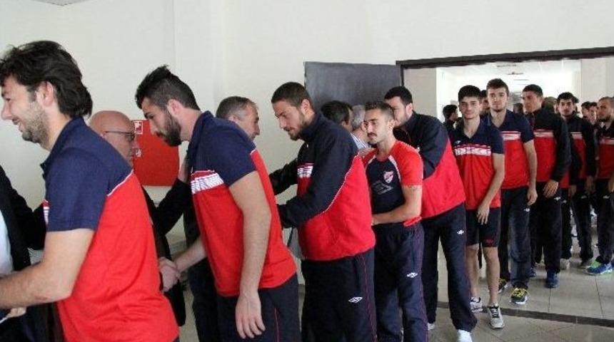 Boluspor&rsquo;da Bayramlaşma T&ouml;reni Yapıldı