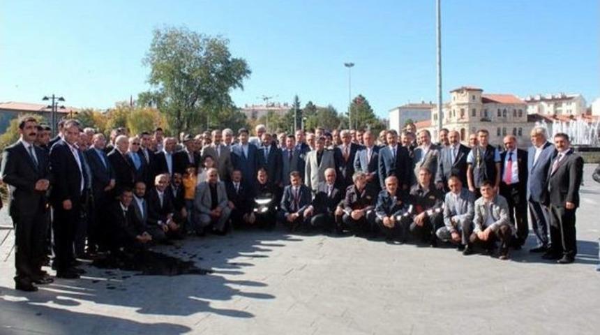 Başkan &Uuml;rg&uuml;p'ten Bayramlaşma T&ouml;reninde &Ouml;zbelsan İş&ccedil;ilerine Bayram M&uuml;jdesi