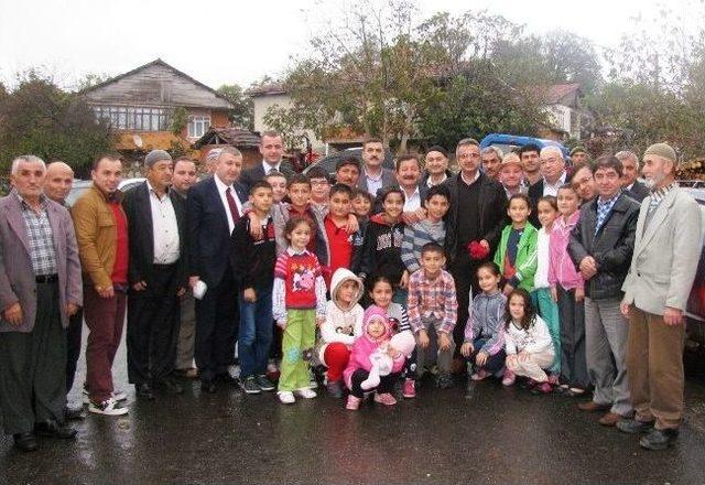 Başkan Köşker'den Köylere Bayram Ziyareti