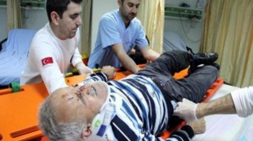 Dereye D&uuml;şen Yaşlı Adam &Ouml;l&uuml;mden D&ouml;nd&uuml;